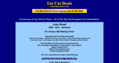 Desktop Screenshot of fatcatdeals.com